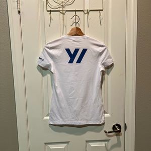 James Perse Y/OSEMITE Performance Tshirt White Size S Ultraviolet Protection